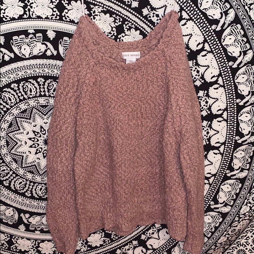 pretty and soft knit sweater